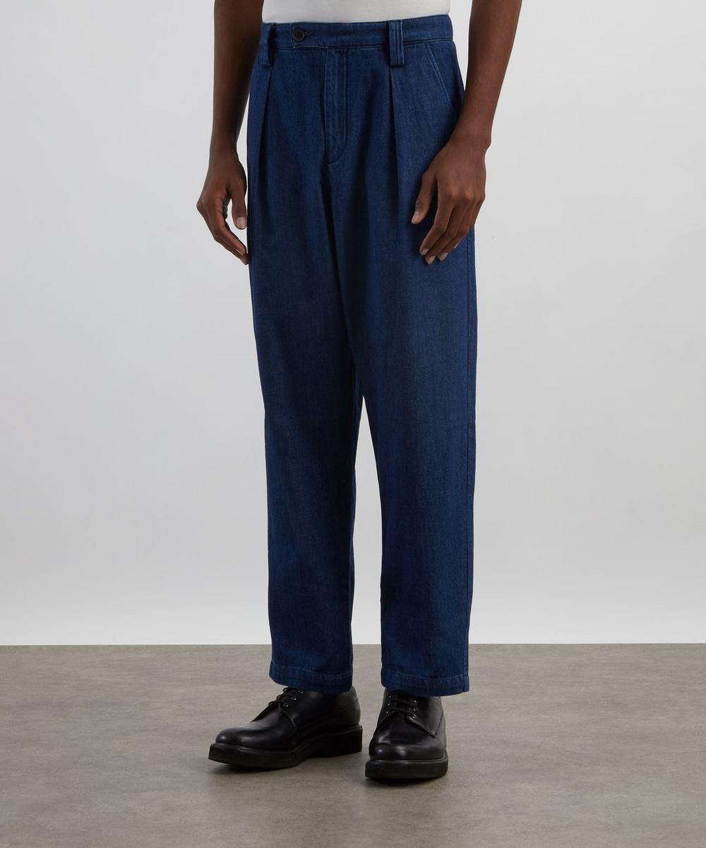 Liberty London A.P.C. Renato Wide-Leg Tapered Jeans