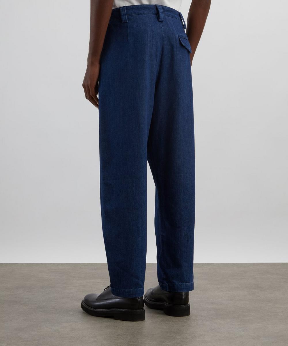 Liberty London A.P.C. Renato Wide-Leg Tapered Jeans