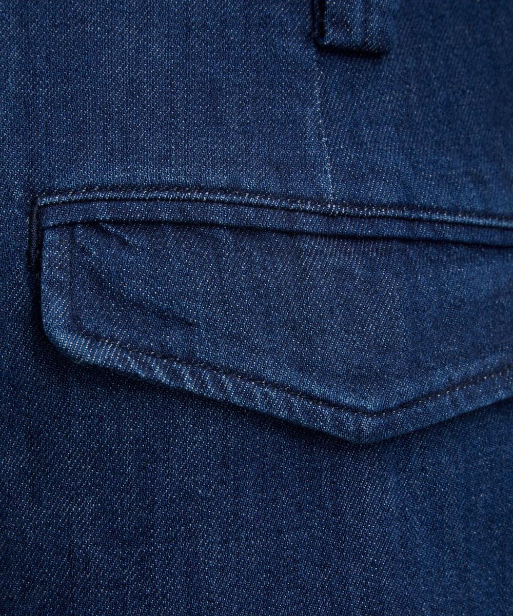 Liberty London A.P.C. Renato Wide-Leg Tapered Jeans