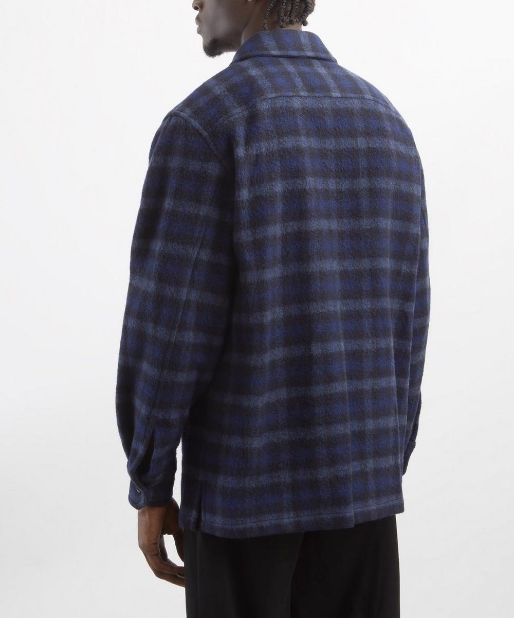 Liberty London A.P.C. Stanley Wool Check Shirt