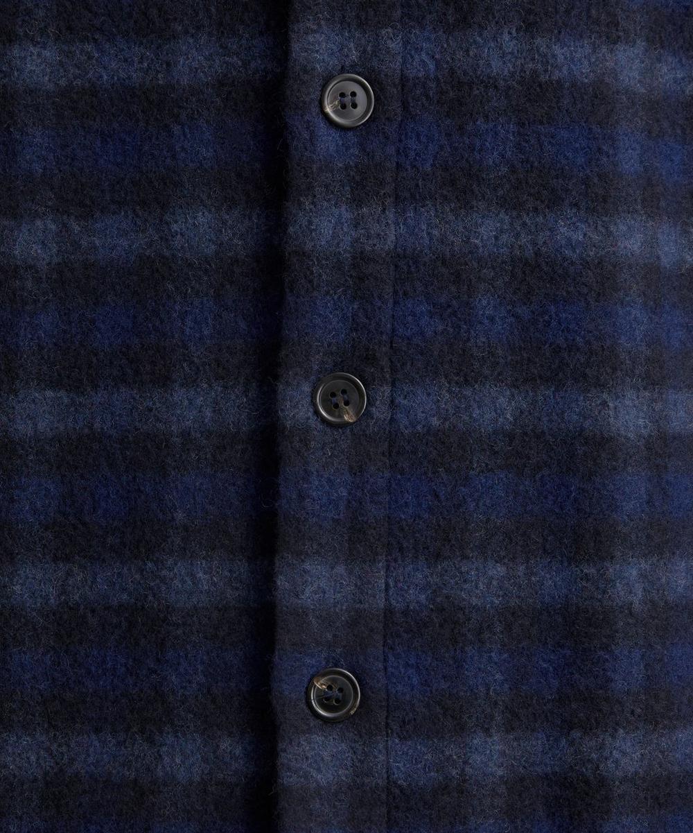 Liberty London A.P.C. Stanley Wool Check Shirt