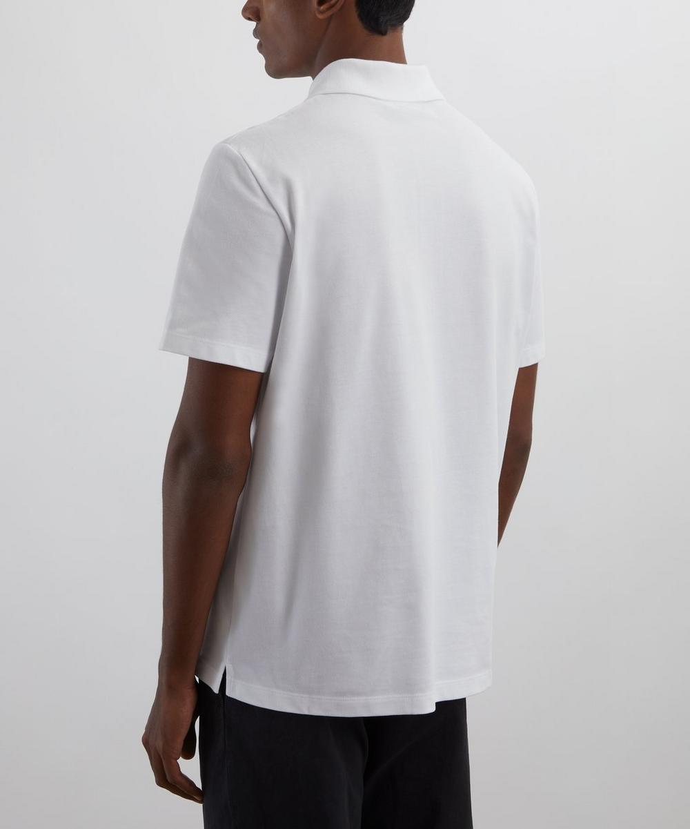 Liberty London A.P.C. White Standard Polo Shirt