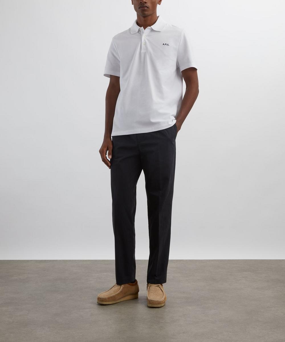 liberty london A.P.C. White Standard Polo Shirt