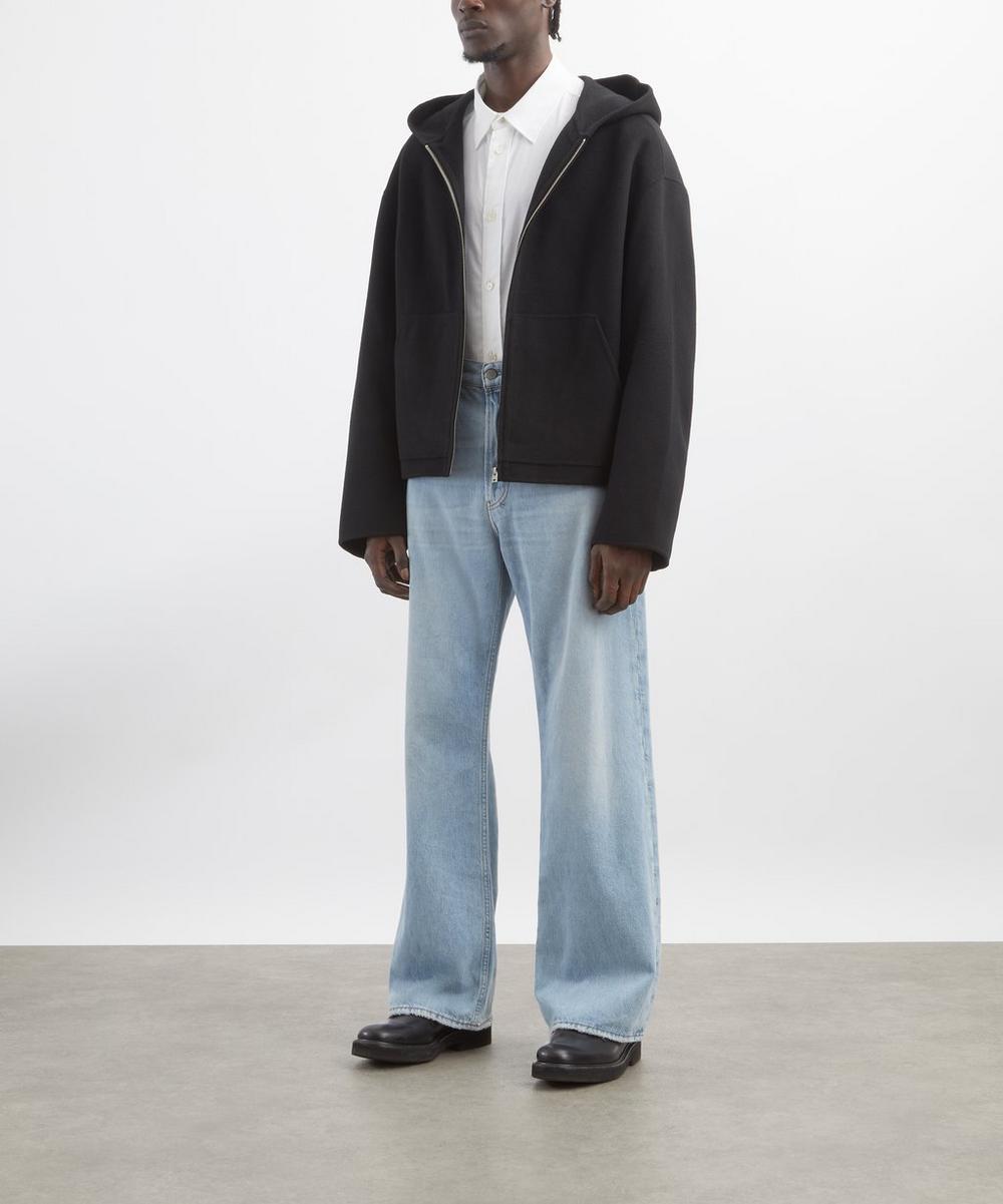 liberty london Acne Studios Cashmere Hooded Jacket