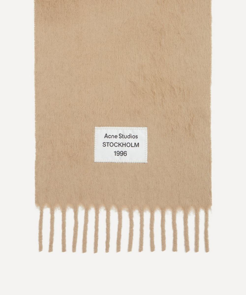 Liberty London Acne Studios Fringe Alpaca Scarf