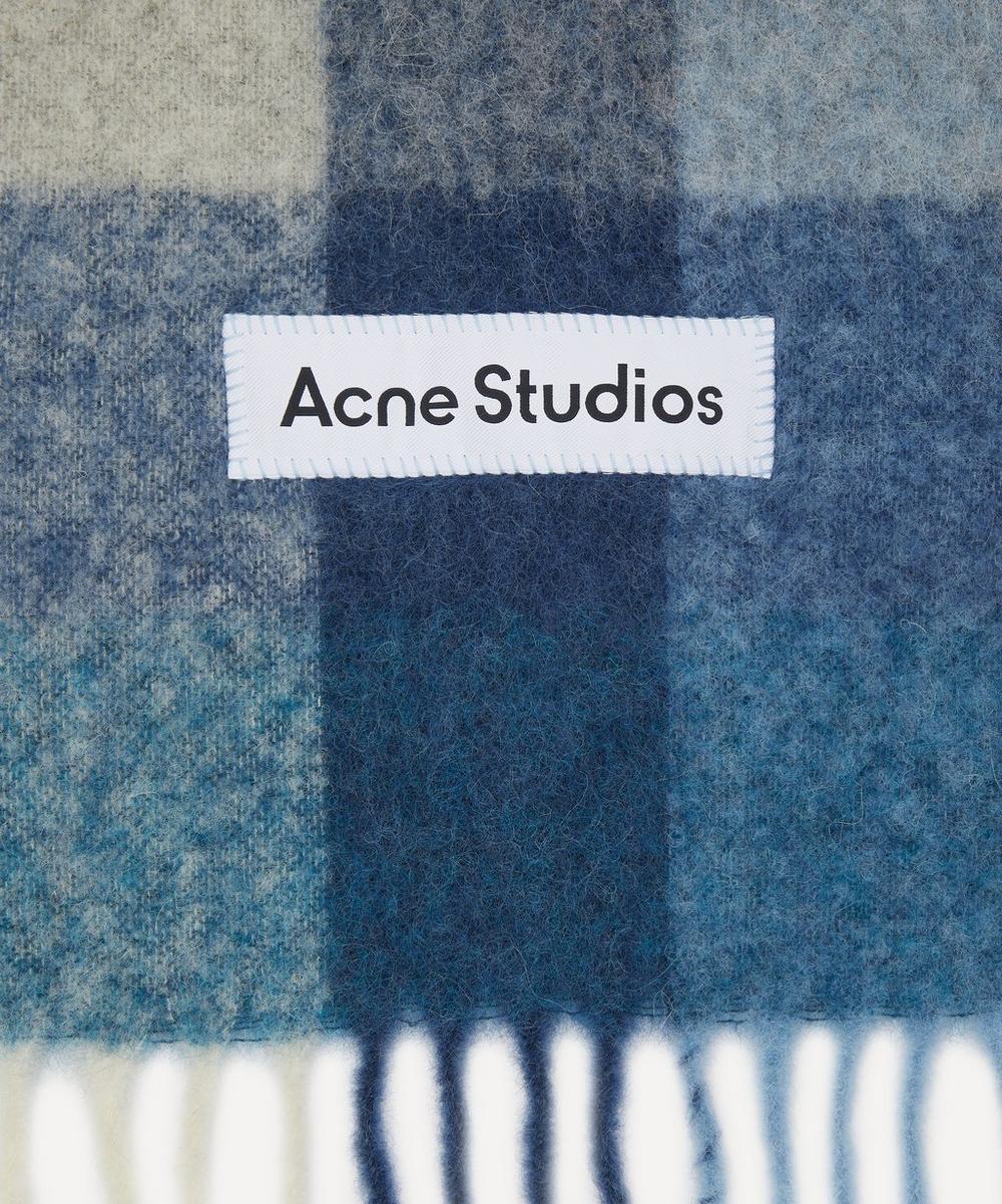 Liberty London Acne Studios Mohair Checked Scarf