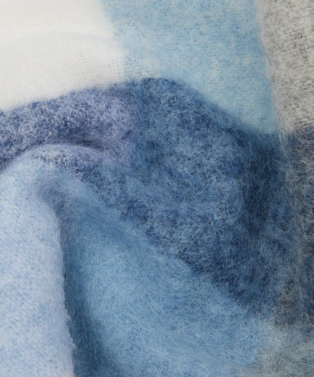Liberty London Acne Studios Mohair Checked Scarf