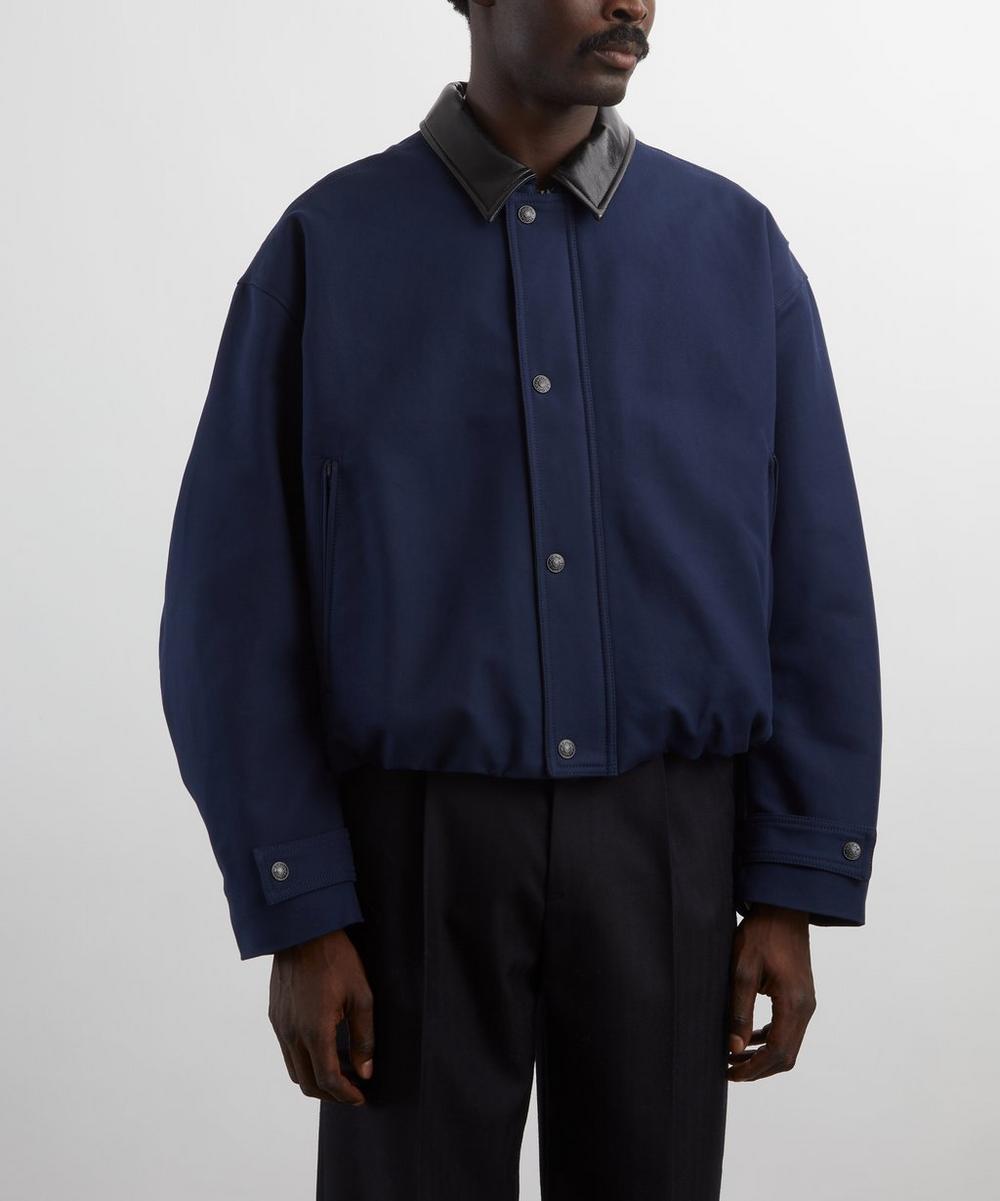 Liberty London Acne Studios Navy Twill Jacket