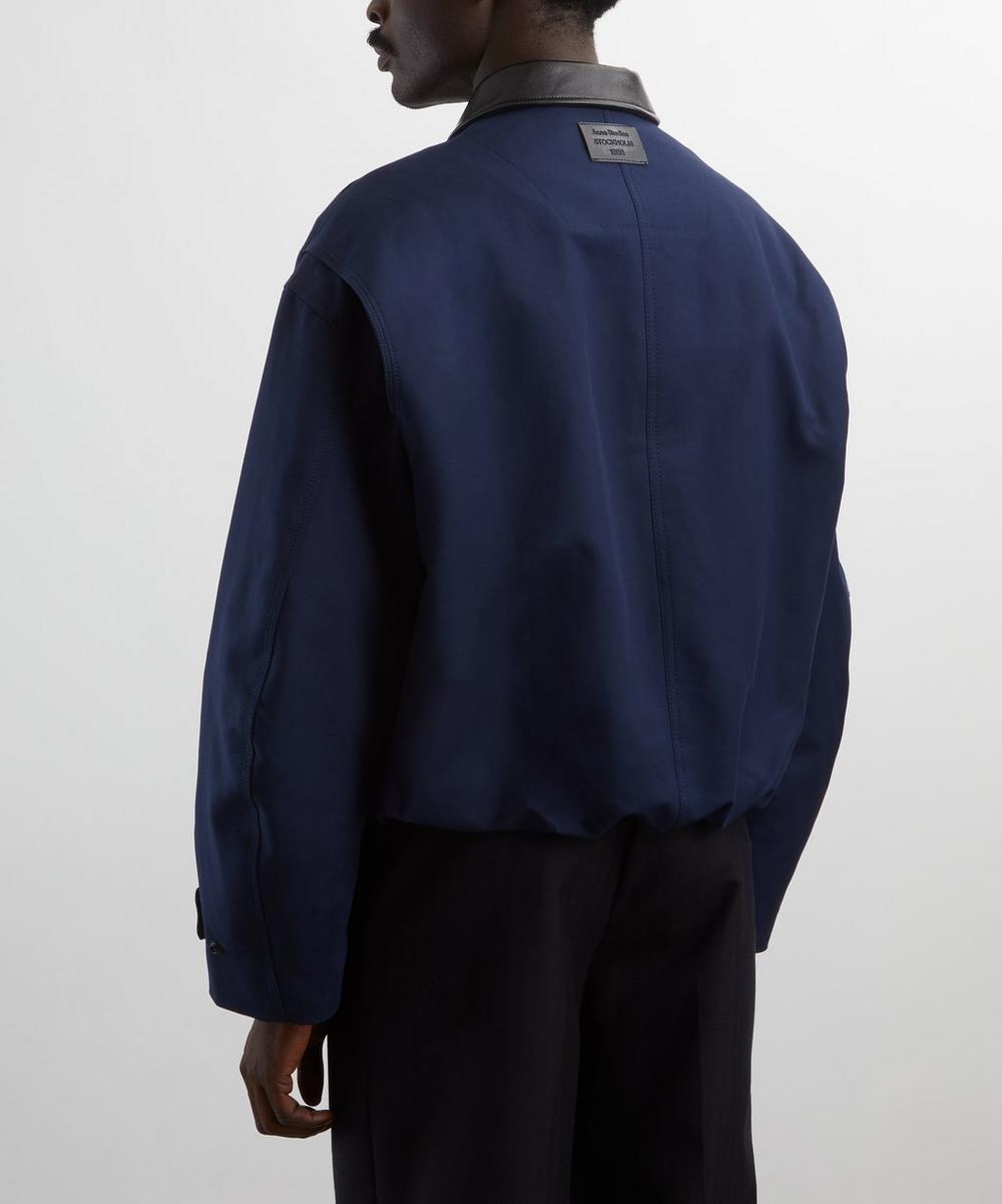 Liberty London Acne Studios Navy Twill Jacket