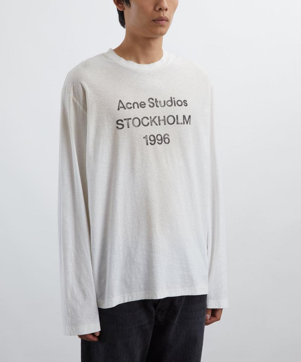 Liberty London Acne Studios Relaxed Logo T-Shirt