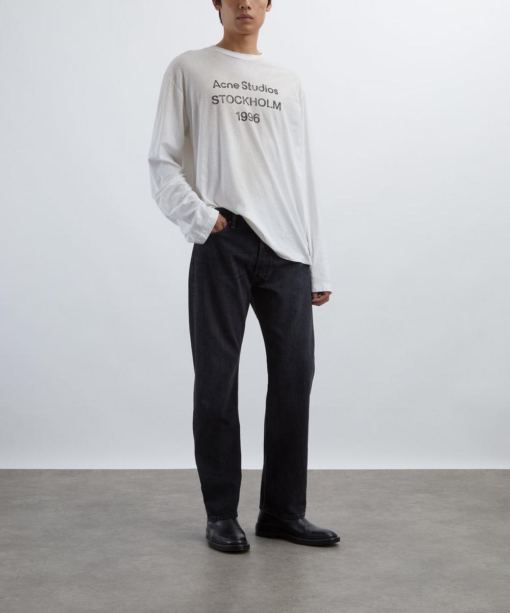 liberty london Acne Studios Relaxed Logo T-Shirt