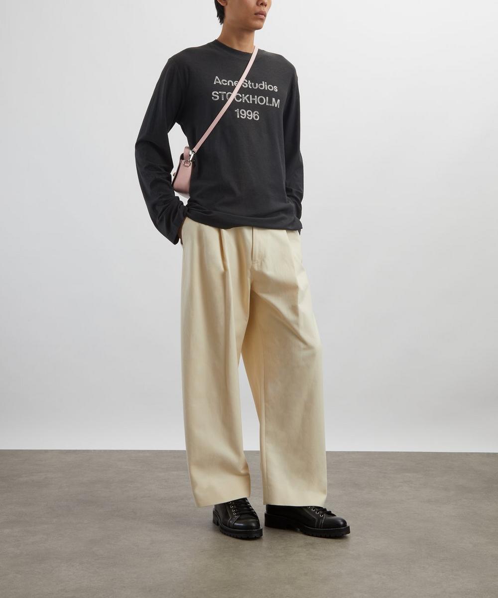 liberty london Acne Studios Relaxed Logo T-Shirt