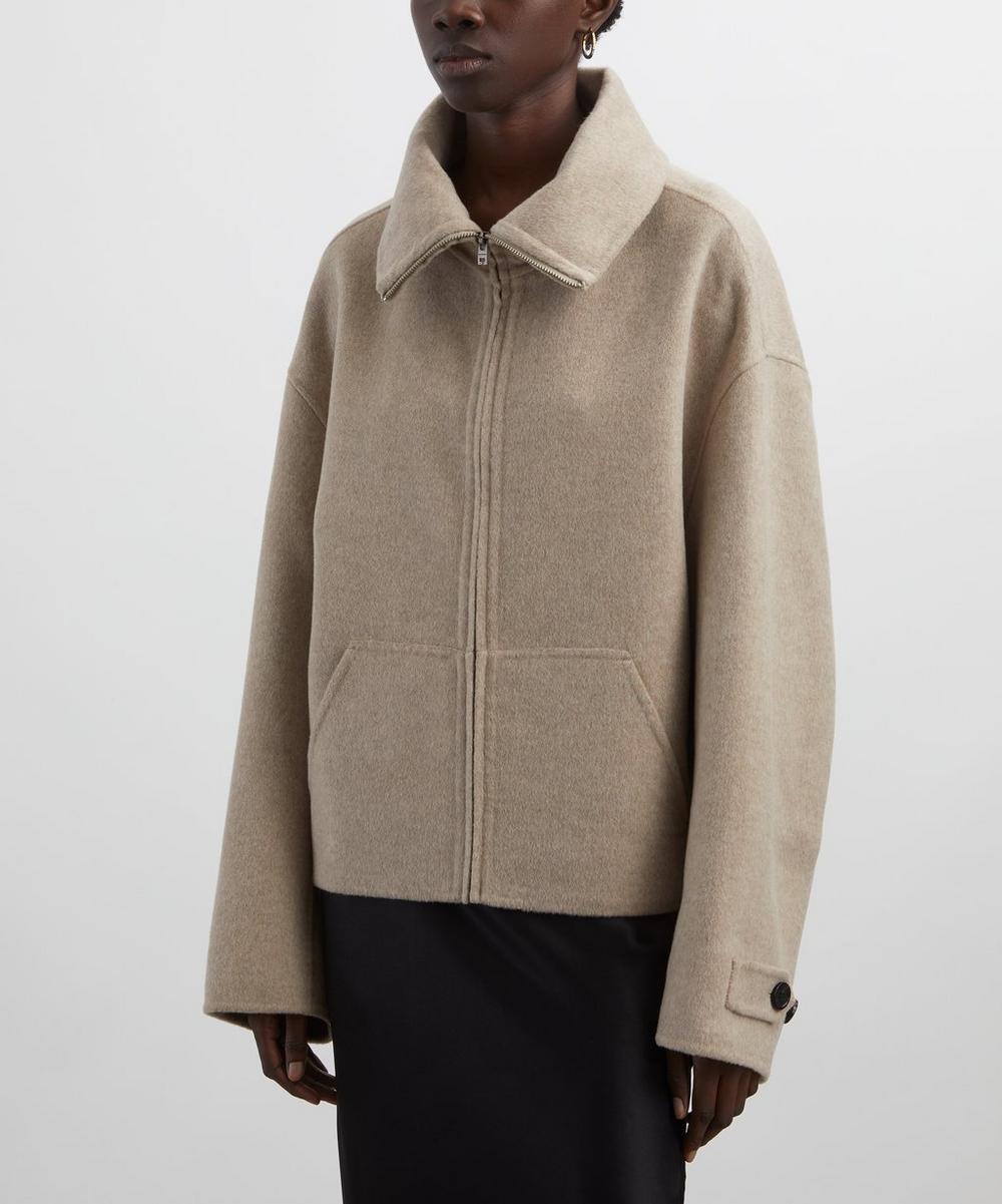 Liberty London Acne Studios Wool Zip Jacket