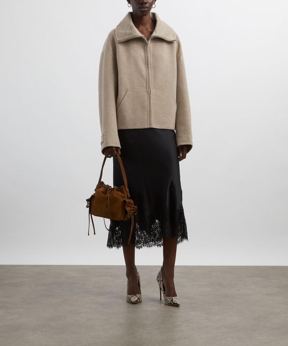 liberty london Acne Studios Wool Zip Jacket