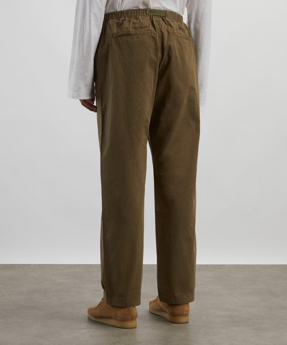 Liberty London Adsum Olive Belted Bank Trousers