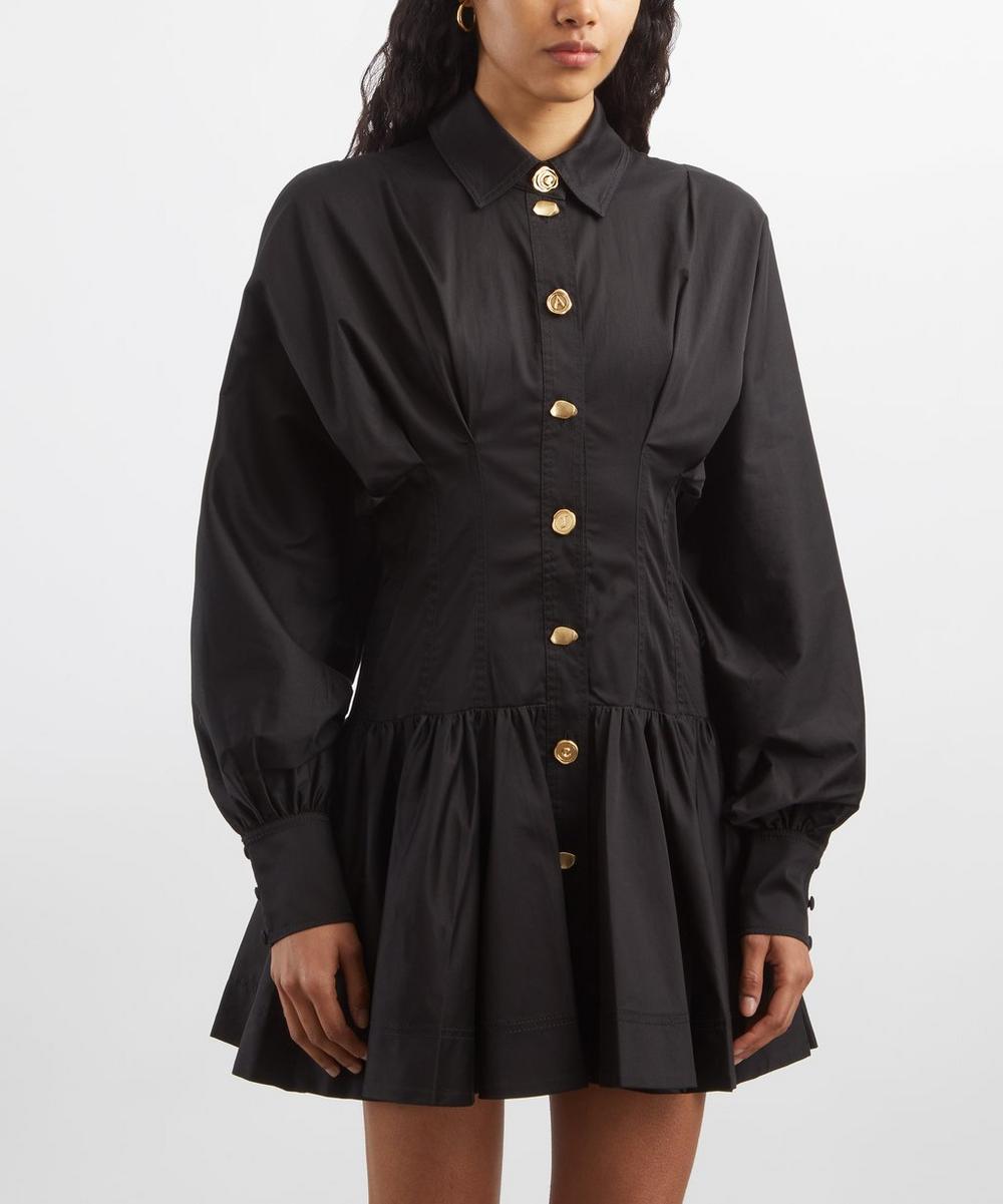 Liberty London Aje Alexa Long-Sleeve Mini Dress