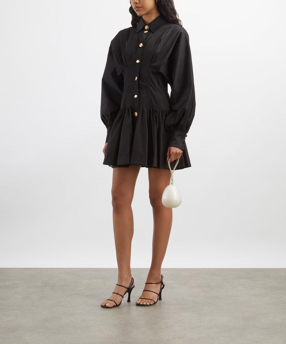 liberty london Aje Alexa Long-Sleeve Mini Dress