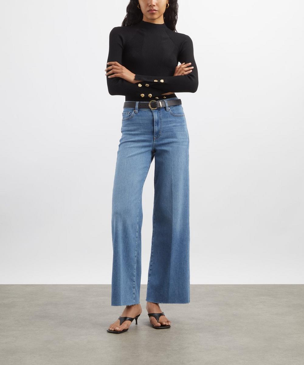 liberty london Aje Moonlight Knitted Top