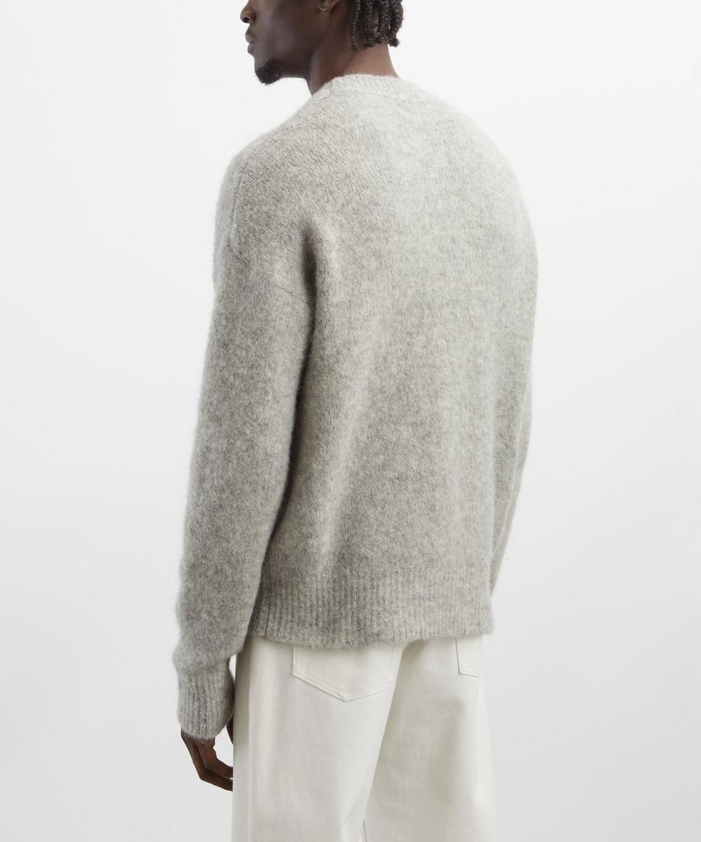 Liberty London Ami Alpaca Knit Crewneck Sweater