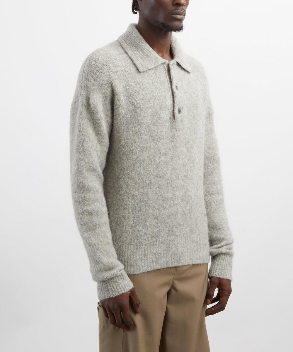 Liberty London Ami Alpaca Polo Sweater