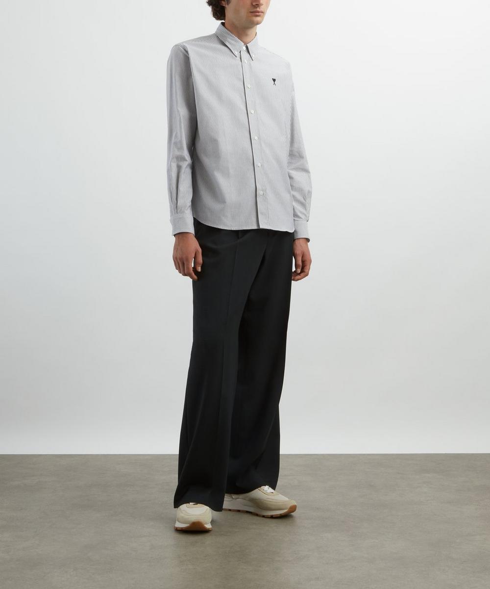 liberty london Ami Striped Cotton Oxford Shirt