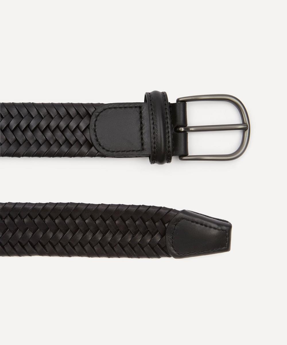 liberty london Anderson's Woven Leather Belt