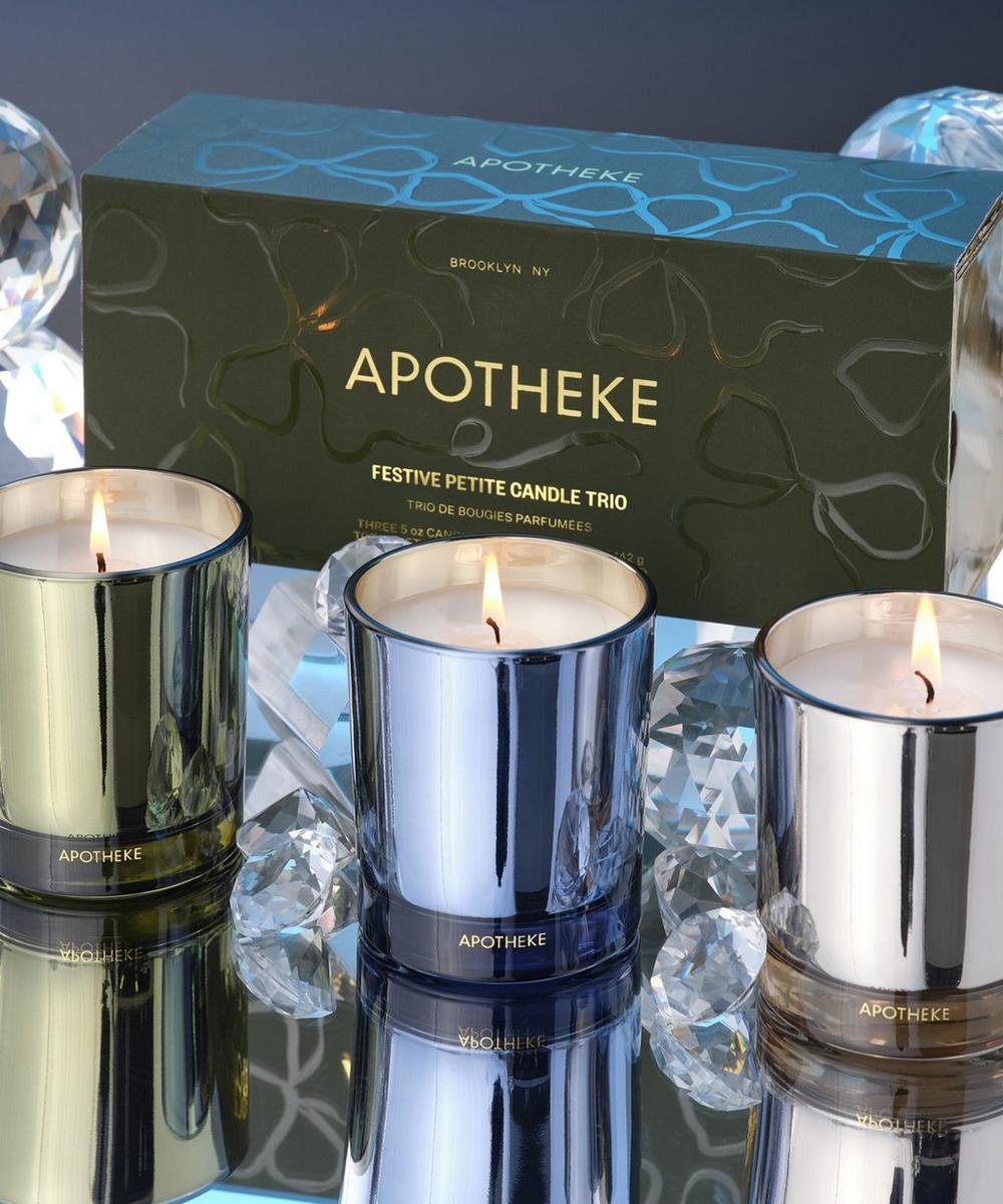 Liberty London Apotheke Festive Petite Candle Trio