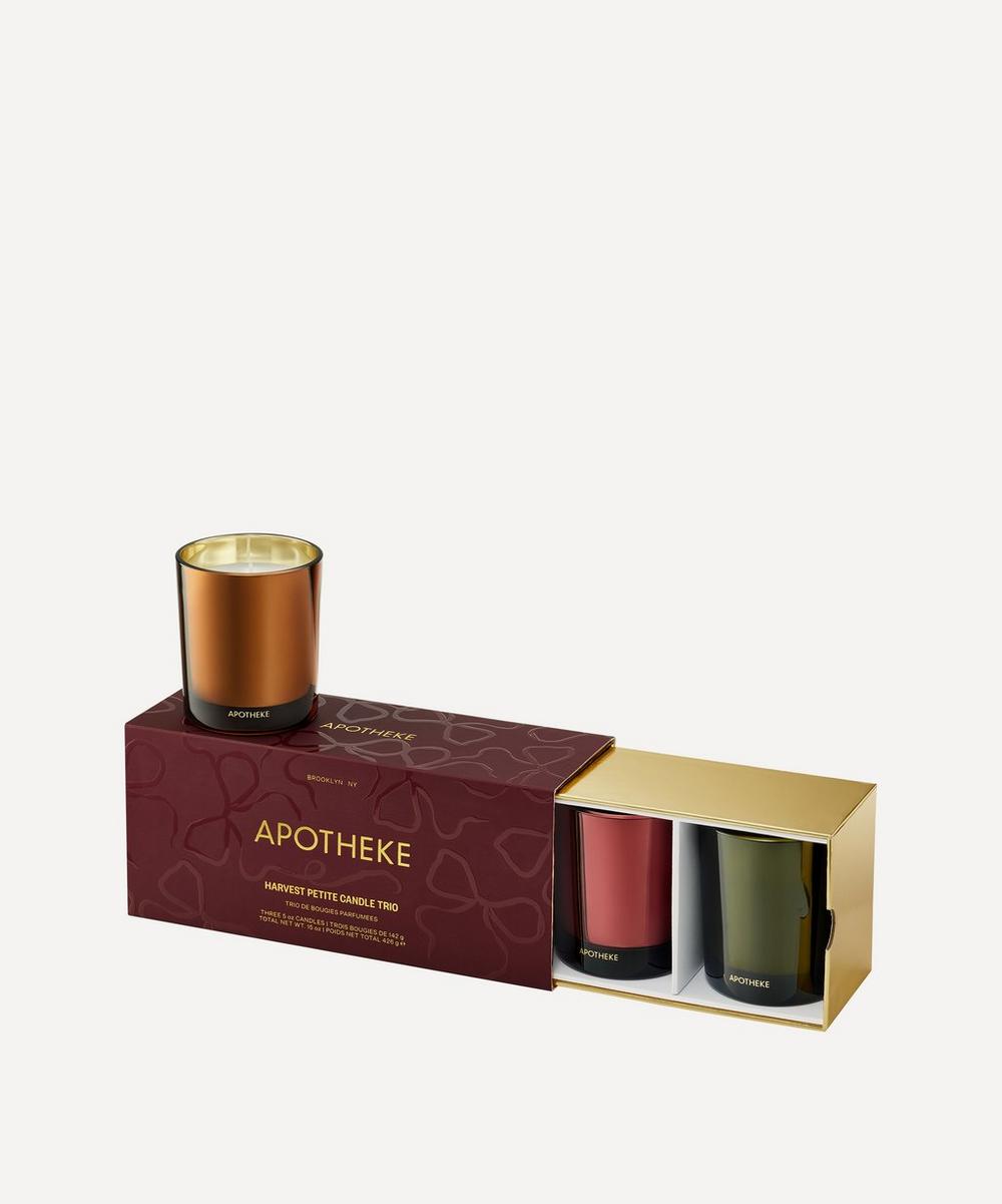 liberty london Apotheke Harvest Petite Candle Trio