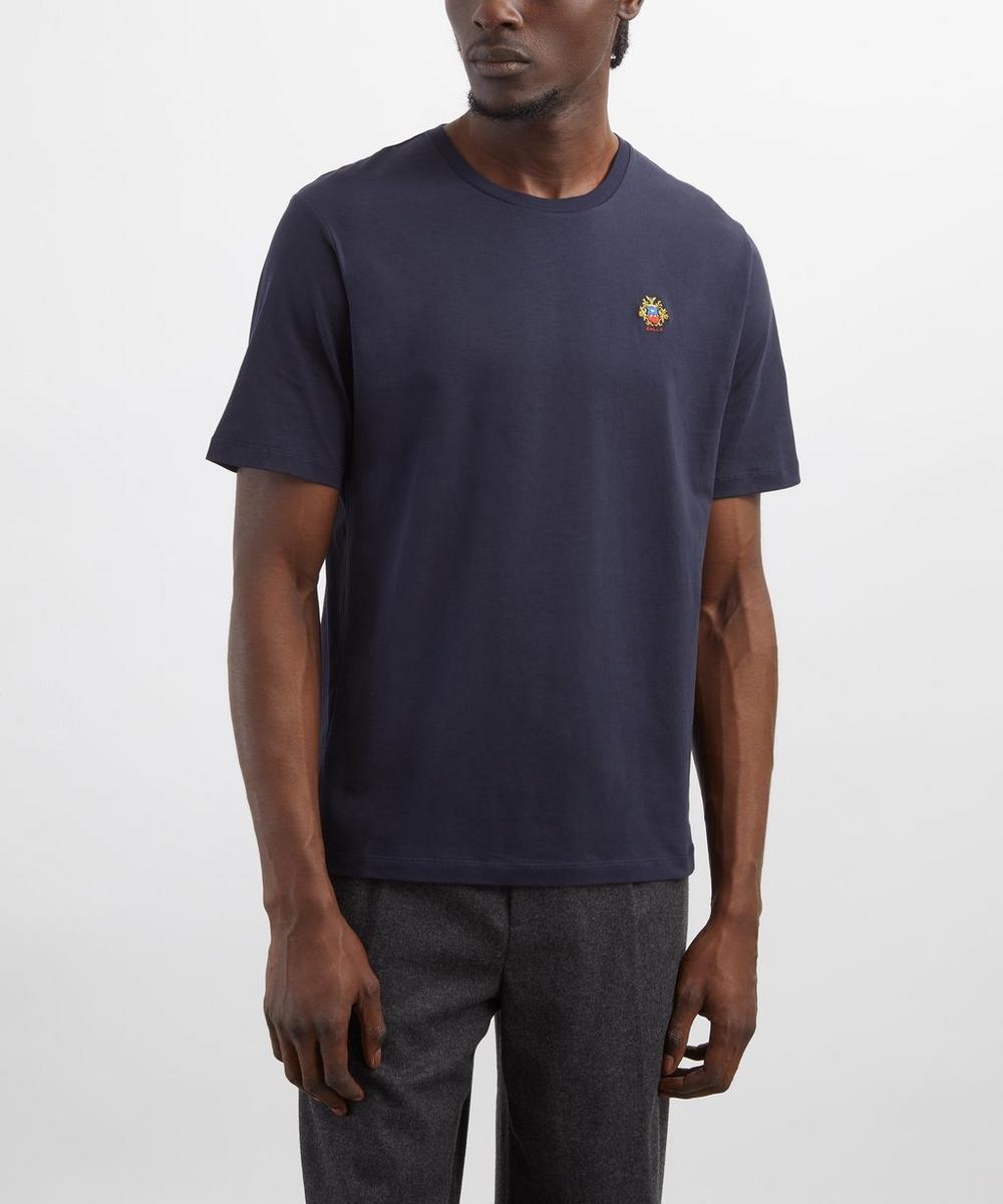 Liberty London Bally Cotton Bally Crest T-Shirt