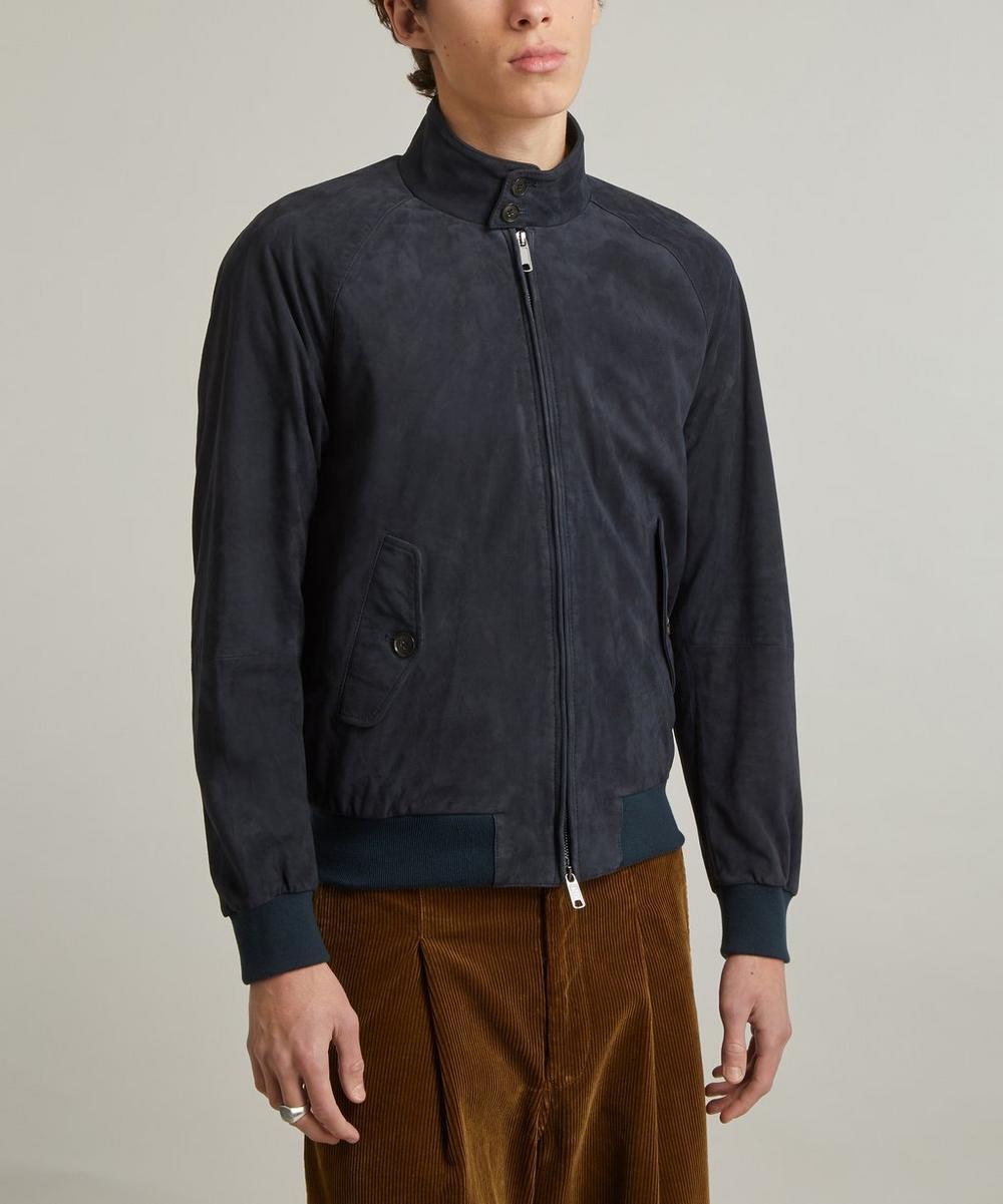 Liberty London Baracuta G9 Suede Harrington Jacket