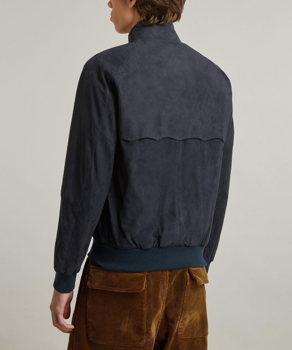 Liberty London Baracuta G9 Suede Harrington Jacket