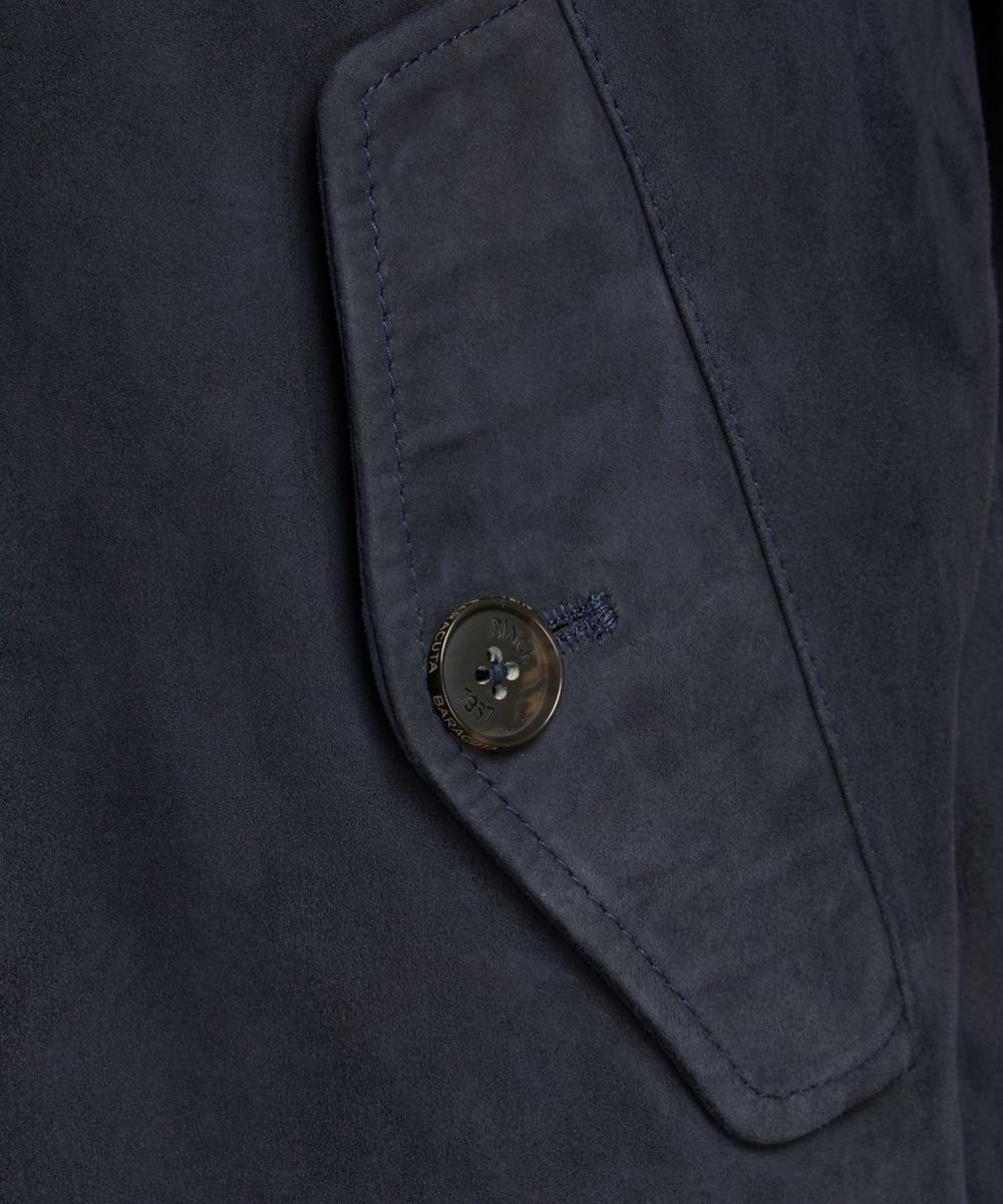 Liberty London Baracuta G9 Suede Harrington Jacket