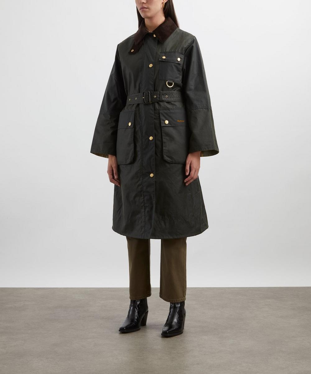 Liberty London Barbour Milda Waxed Jacket
