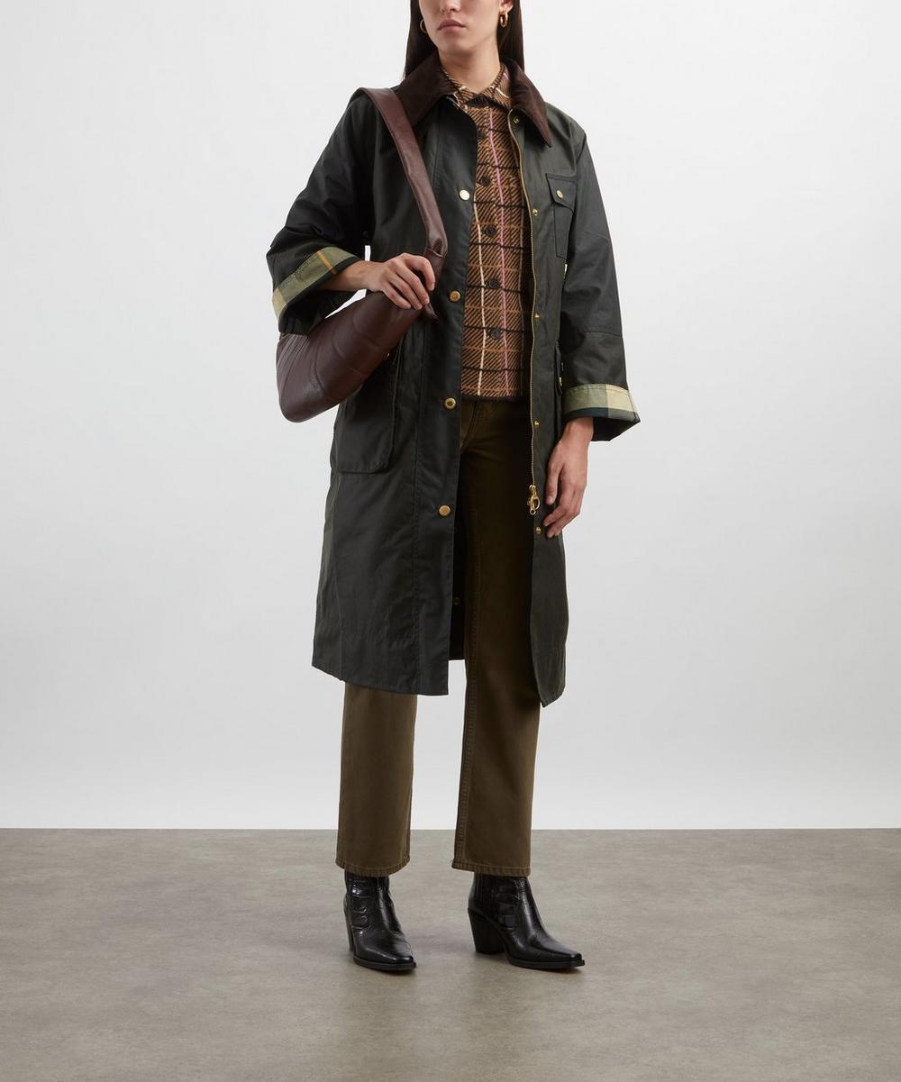 liberty london Barbour Milda Waxed Jacket