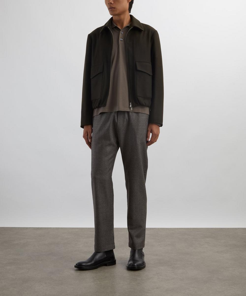 liberty london Barena Army Magan Wool-Blend Jacket