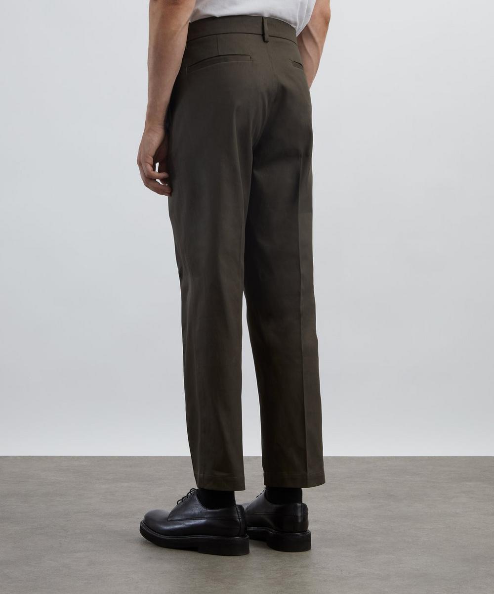 Liberty London Barena Army Nerio Cotton Trousers