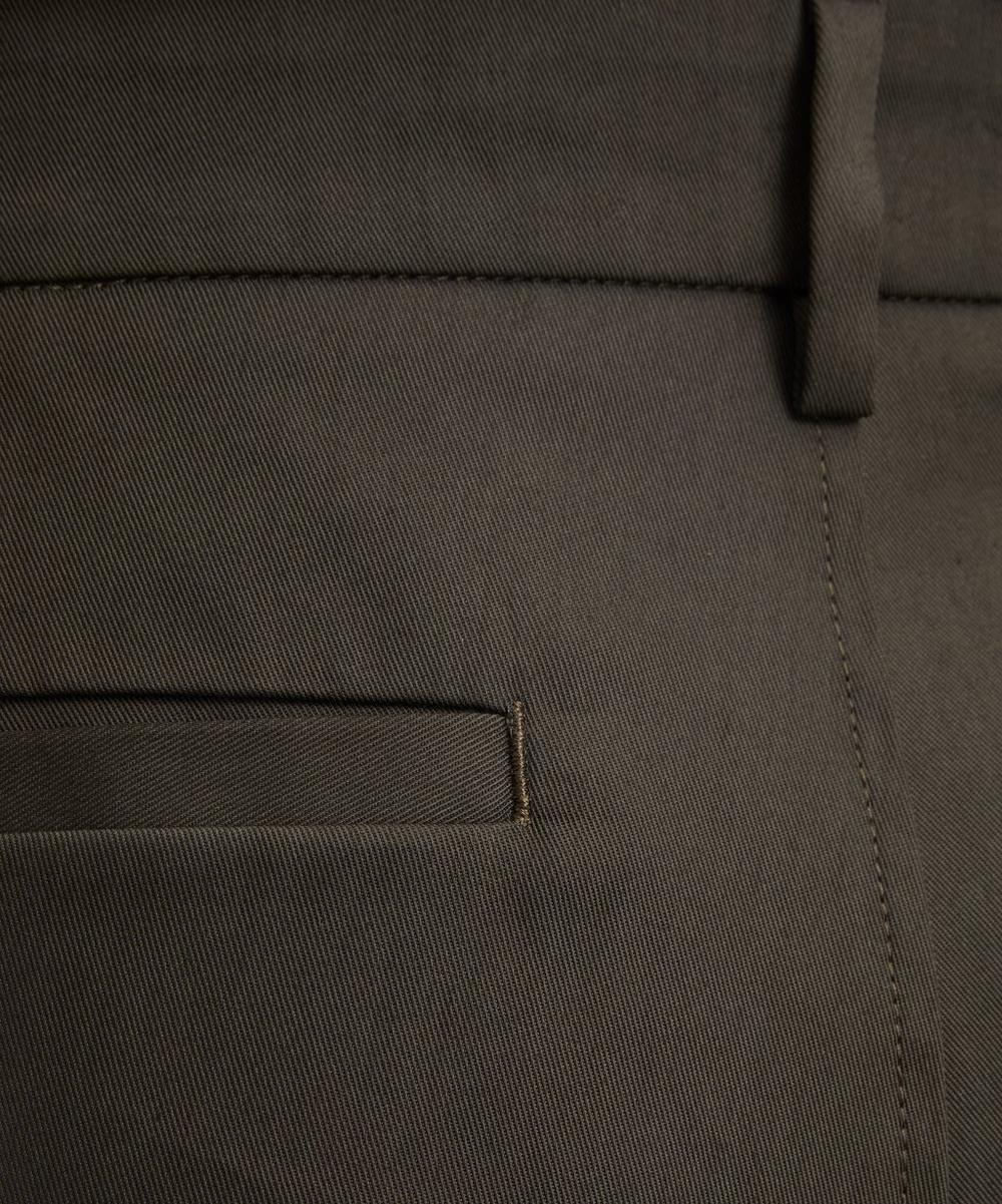 Liberty London Barena Army Nerio Cotton Trousers