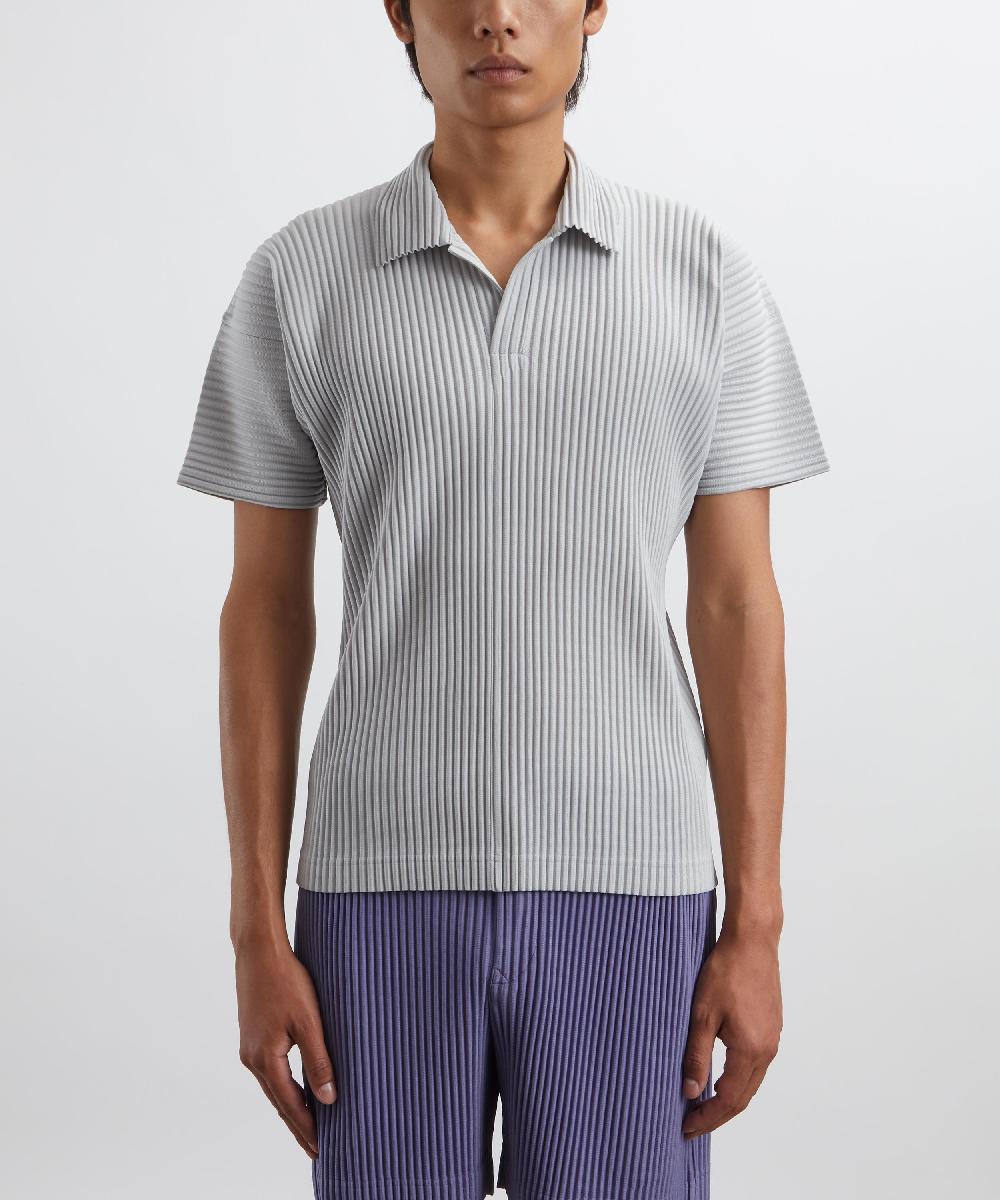 Liberty London BASICS Pleated Polo Shirt