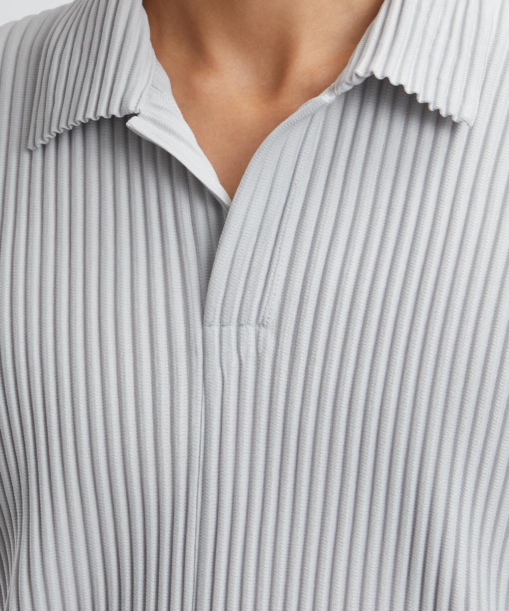 Liberty London BASICS Pleated Polo Shirt