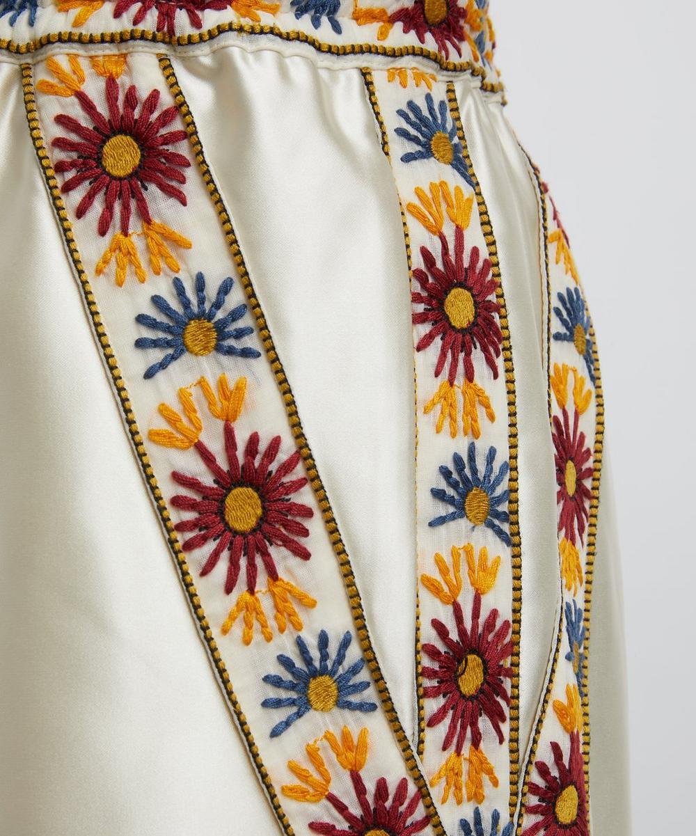 Liberty London Bode Candyfloss Embroidered Shorts