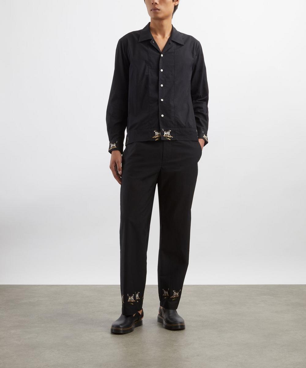 liberty london Bode Pointer Long-Sleeve Shirt