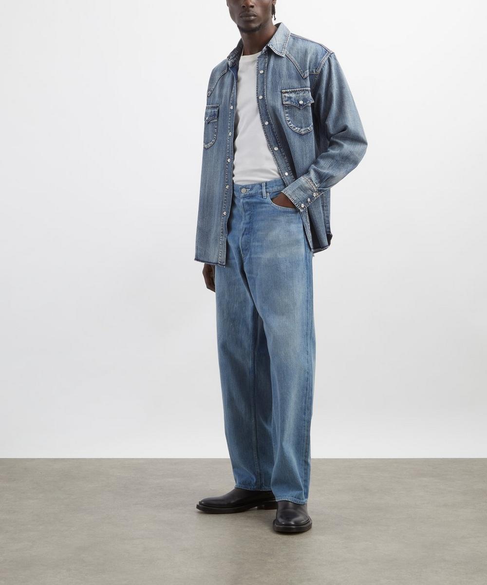 liberty london Carter Young Denim Western Shirt