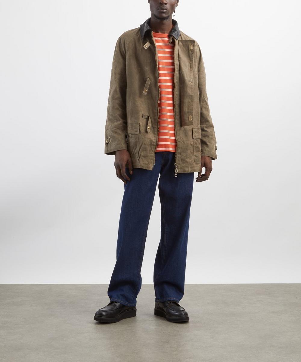liberty london Carter Young Waxed Newman Jacket