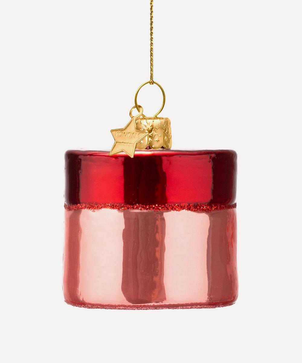 Liberty London Christmas Eye Cream Glass Ornament