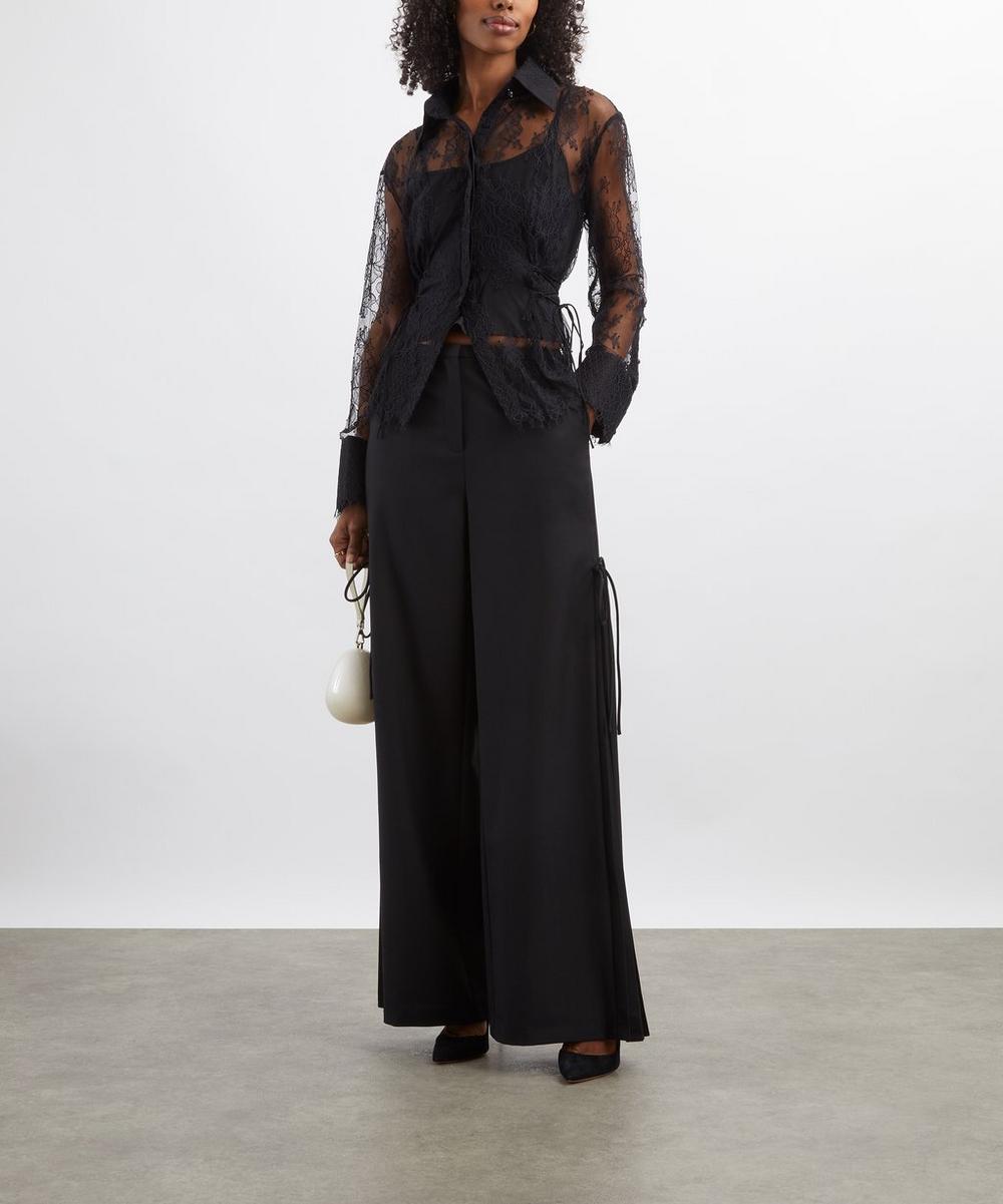 liberty london Clea Ramiro Lace Shirt