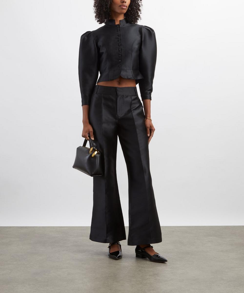 liberty london Destree Amoako Silk-Blend Jacket