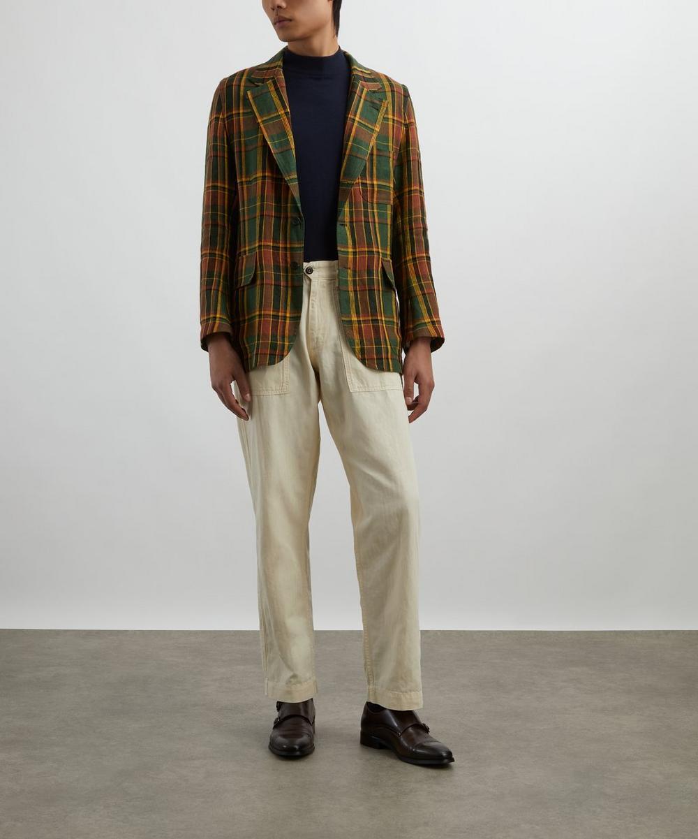 liberty london Drakes Madras Games Blazer