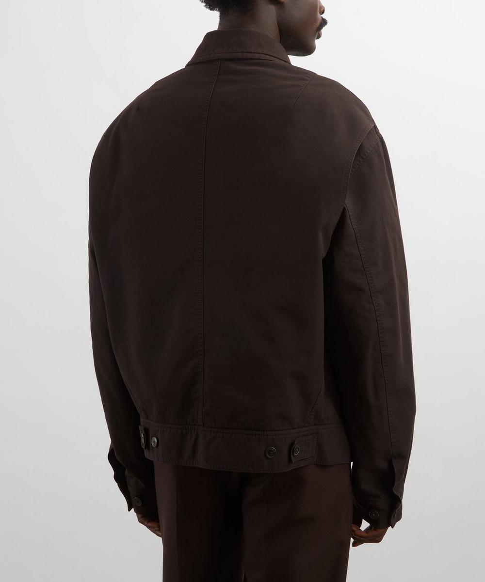 Liberty London Dries Van Noten Brown Cotton Jacket
