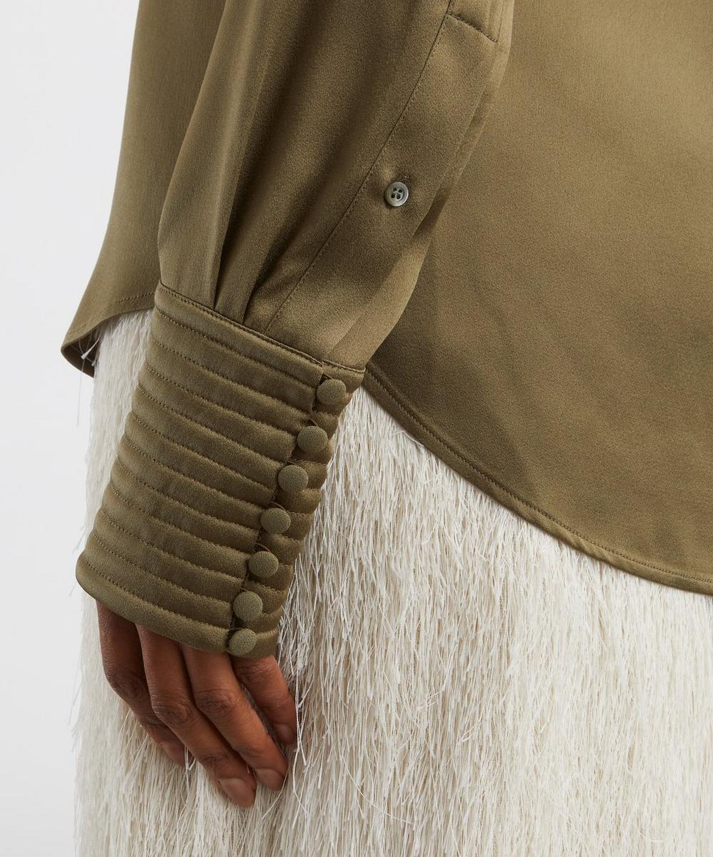 Liberty London Dries Van Noten Celinta Satin Shirt