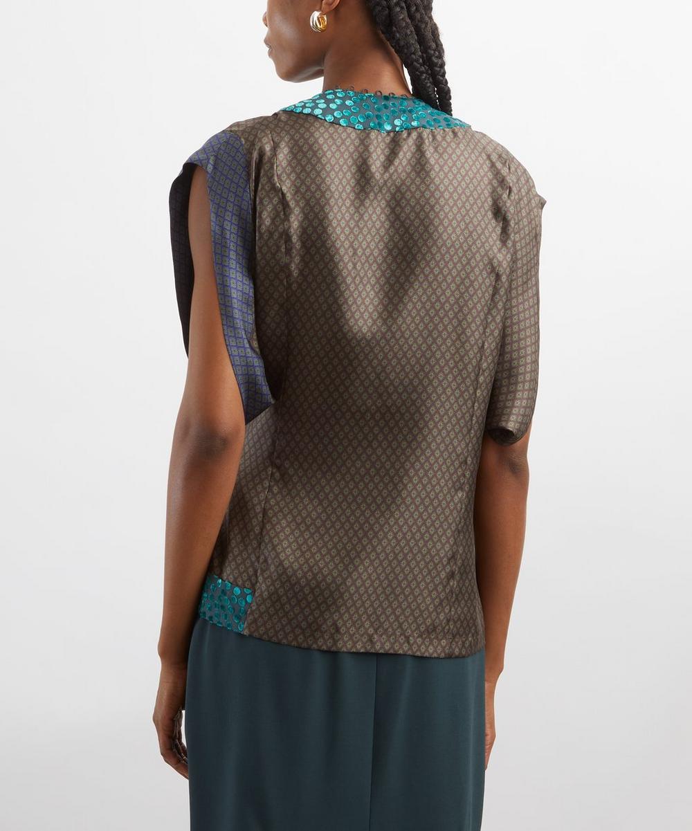 Liberty London Dries Van Noten Clematia Print Top